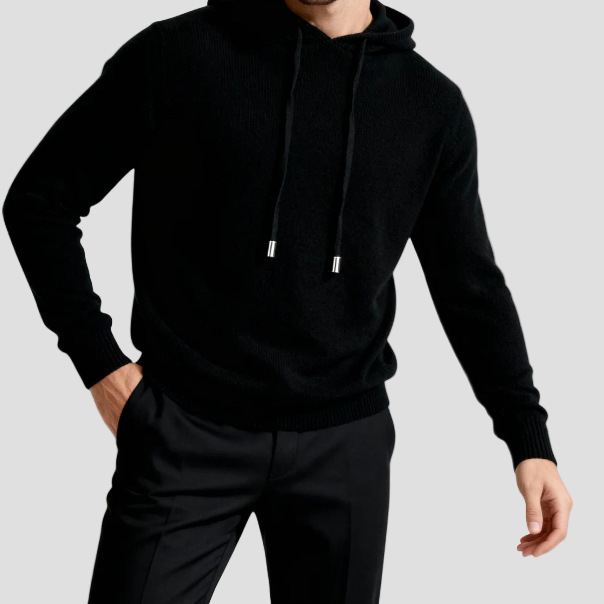 Oliver | Herre 100% Cashmere Hoodie