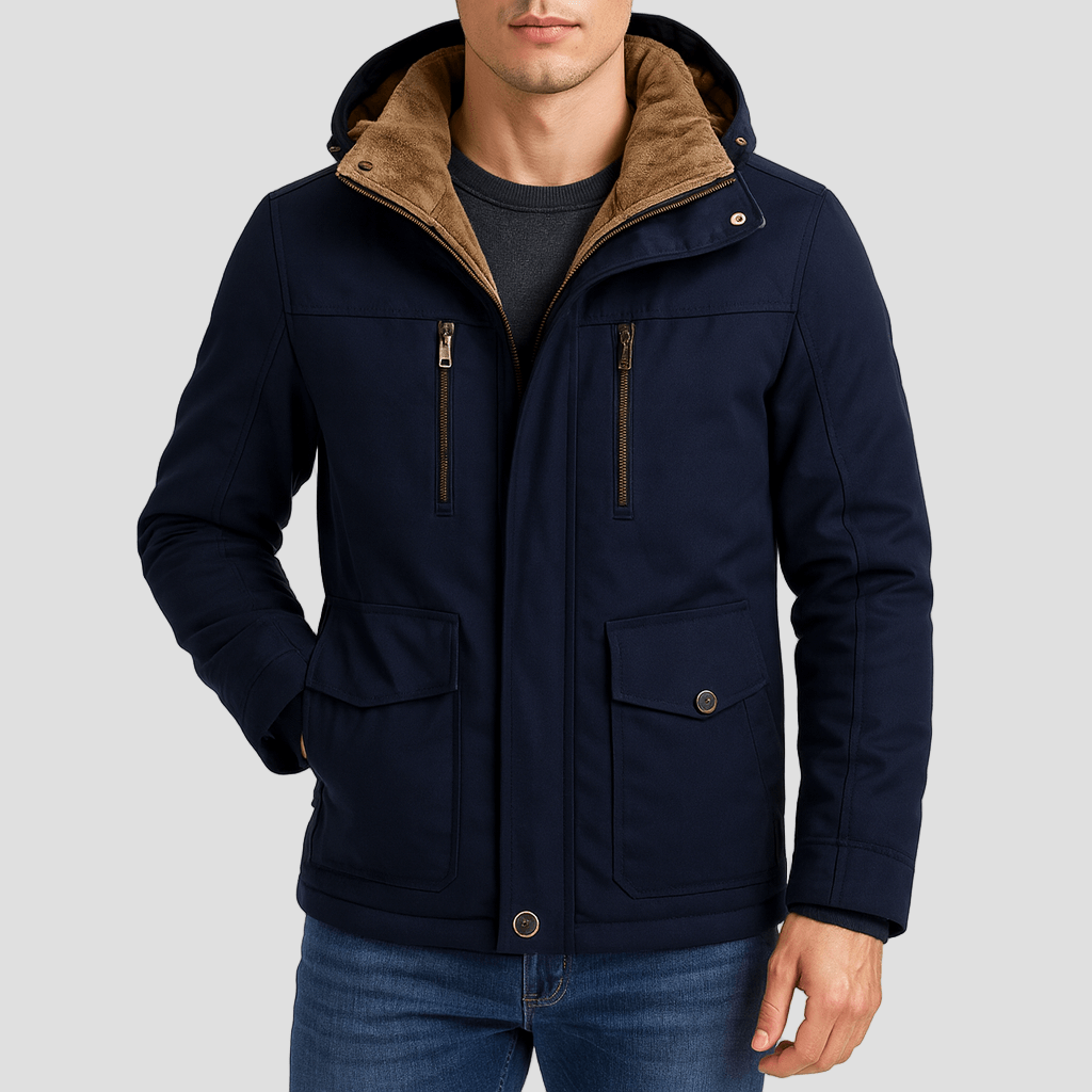 Connor | Hætte Winter Parka Jakke