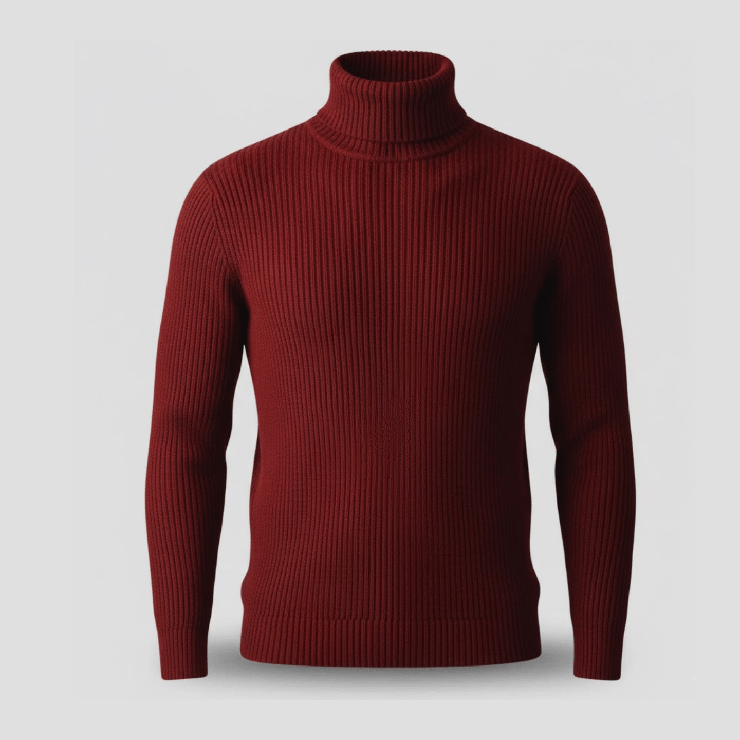 Mason | Tyk Strikket Turtleneck Sweater