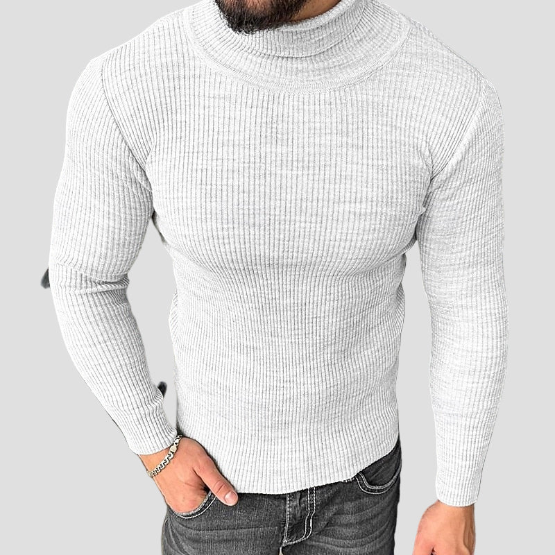 Ethan | Strikket Turtleneck Sweater