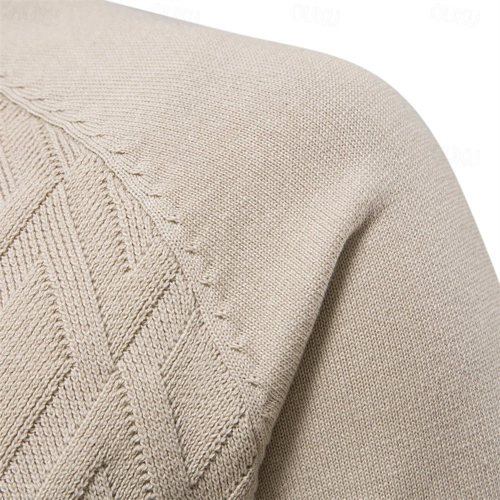 Dylan | Ensfarvet Crewneck Sweater