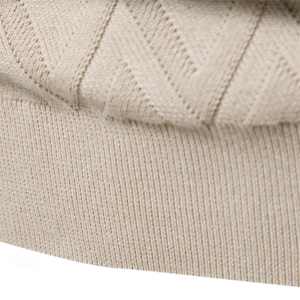 Dylan | Ensfarvet Crewneck Sweater