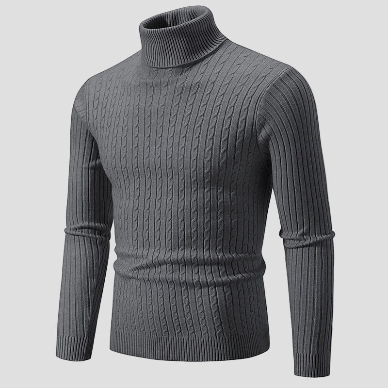 Drake | Strikket Turtleneck Sweater