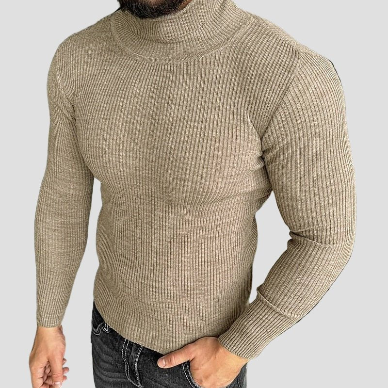Ethan | Strikket Turtleneck Sweater
