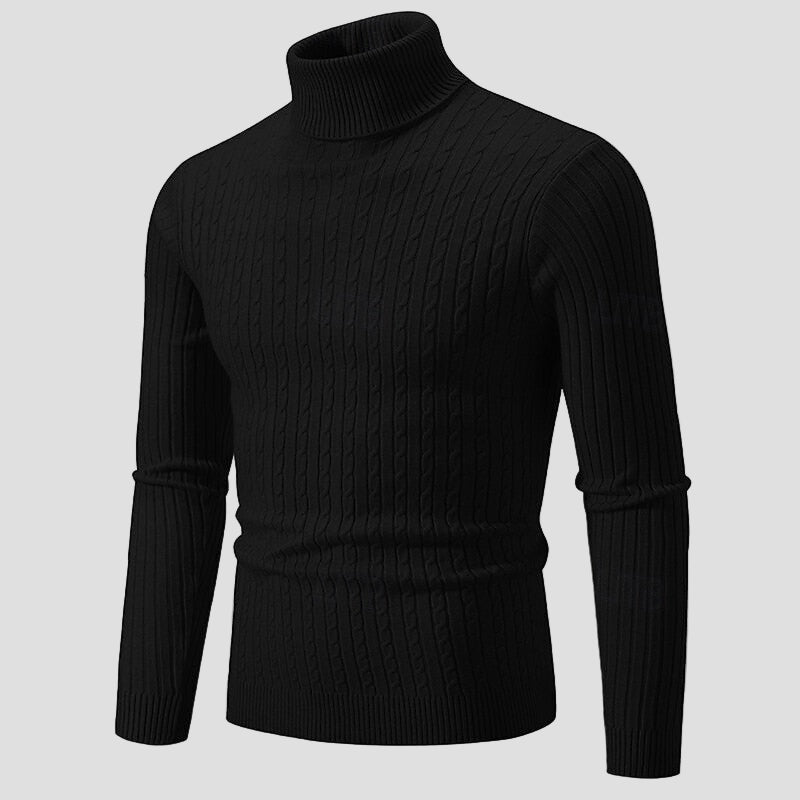 Drake | Strikket Turtleneck Sweater