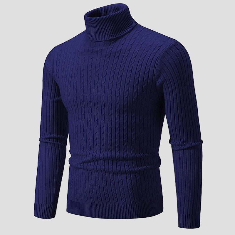 Drake | Strikket Turtleneck Sweater