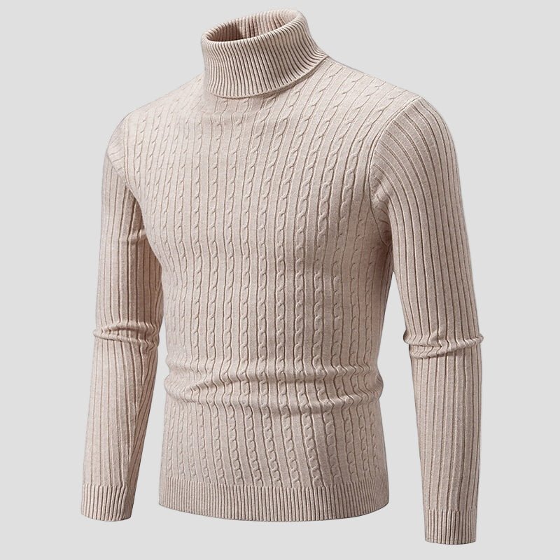 Drake | Strikket Turtleneck Sweater