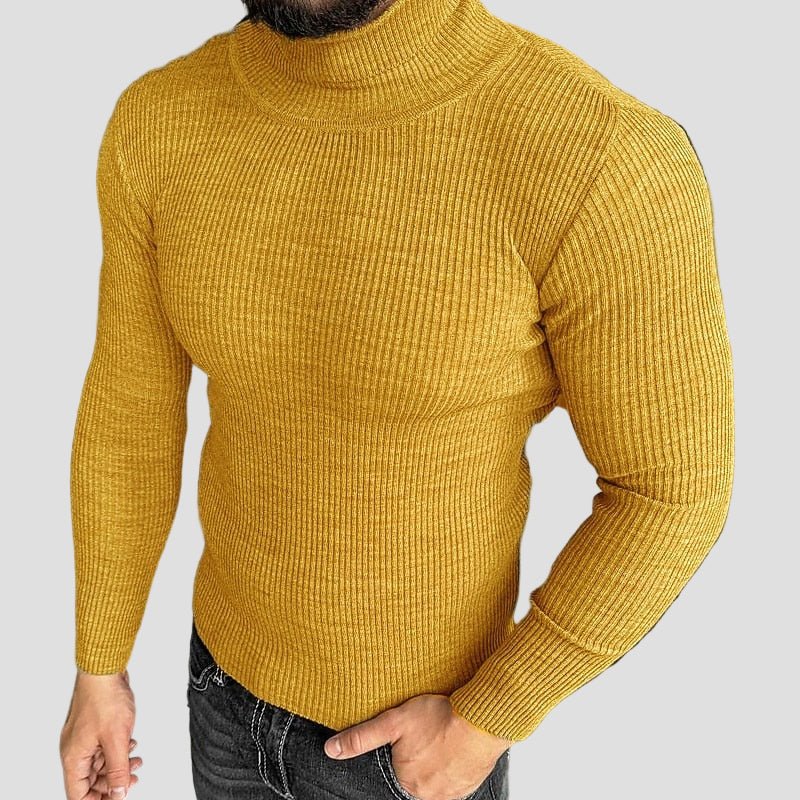 Ethan | Strikket Turtleneck Sweater