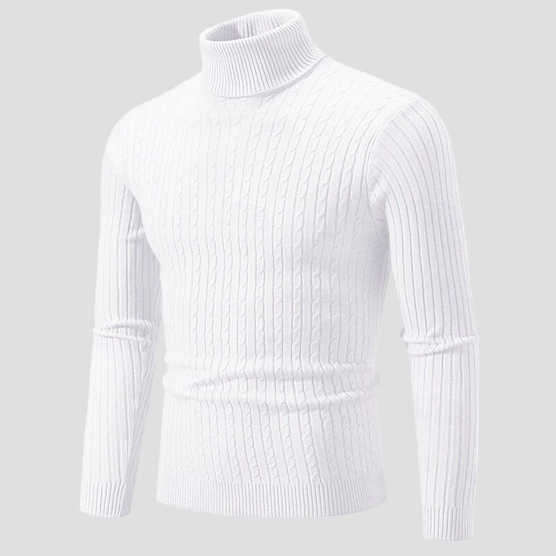 Drake | Strikket Turtleneck Sweater