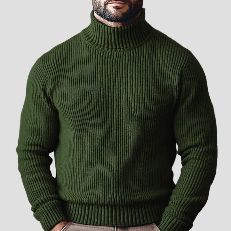 Mason | Tyk Strikket Turtleneck Sweater