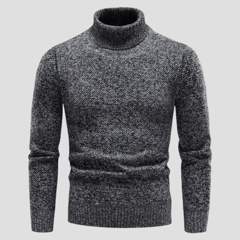 Lucas | Klassisk Strikket Turtleneck Sweater