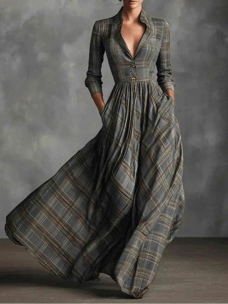 Eva | Moderne lang kjole