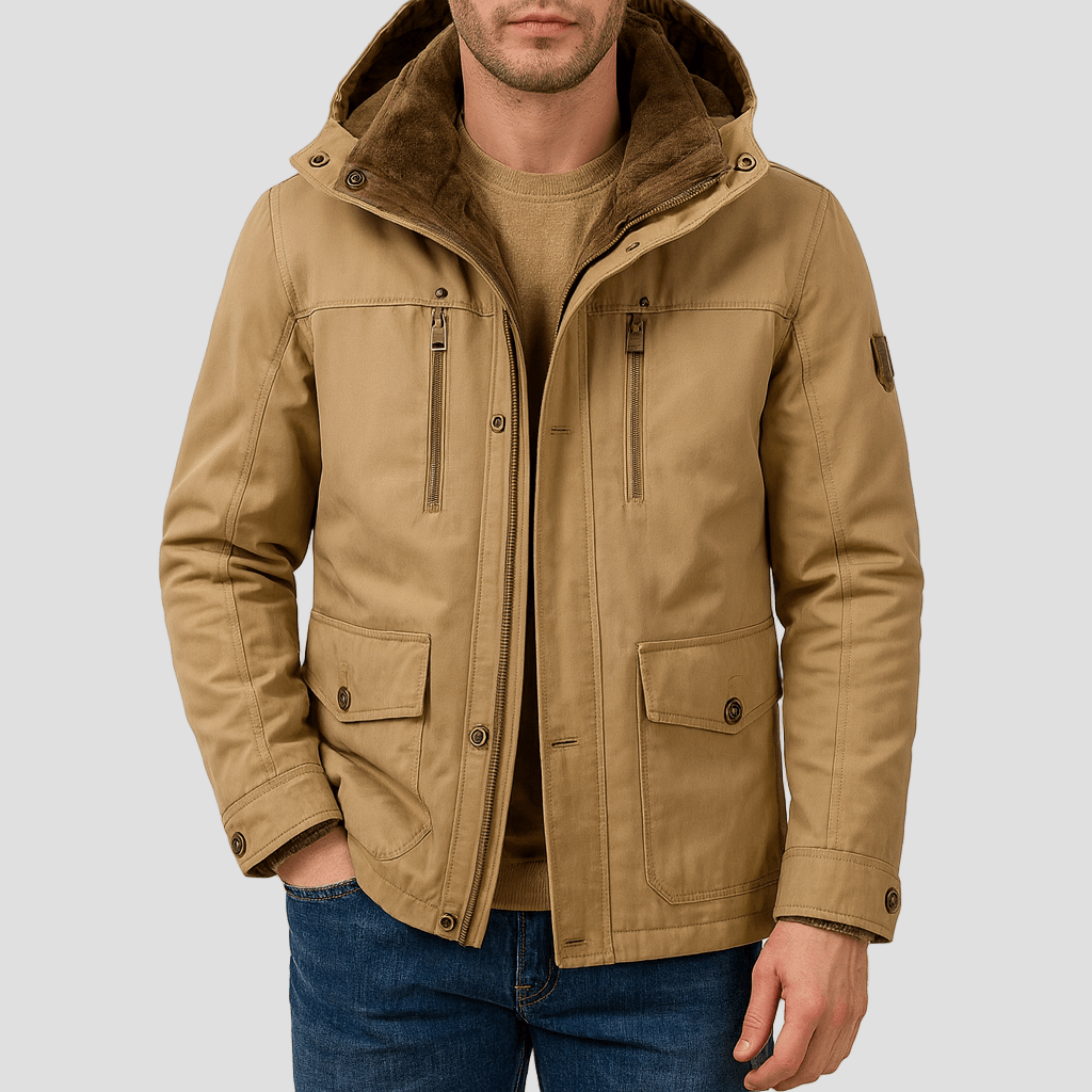 Connor | Hætte Winter Parka Jakke