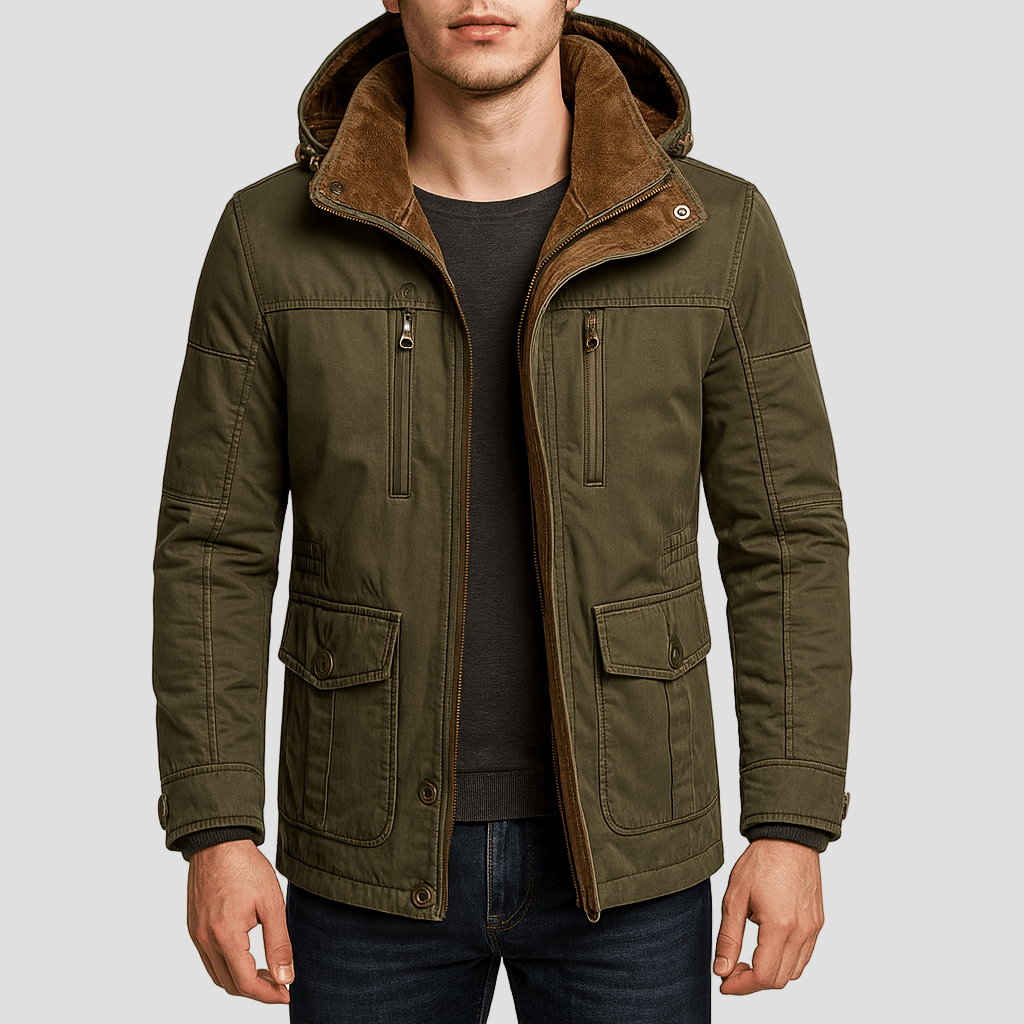 Connor | Hætte Winter Parka Jakke