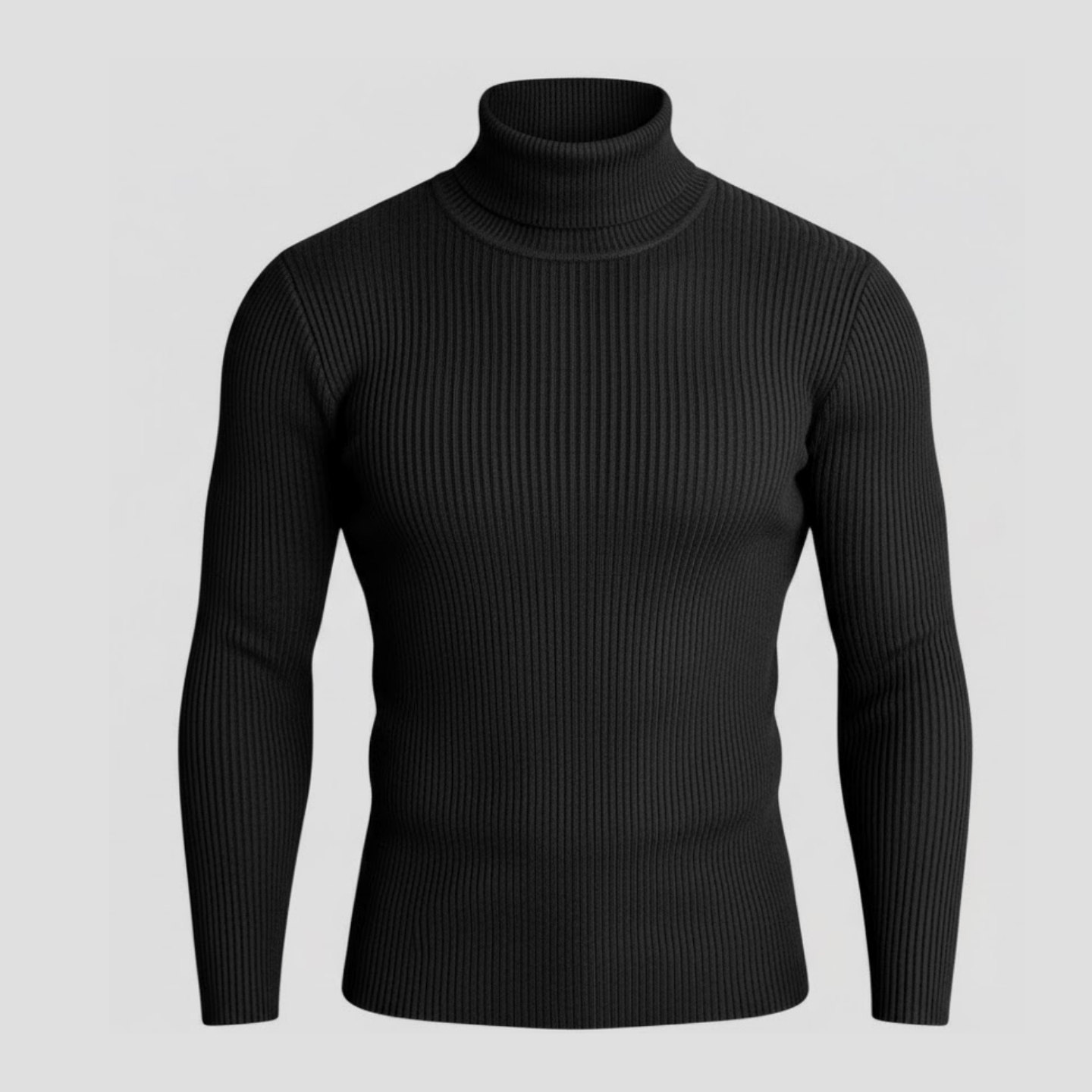 Ethan | Strikket Turtleneck Sweater