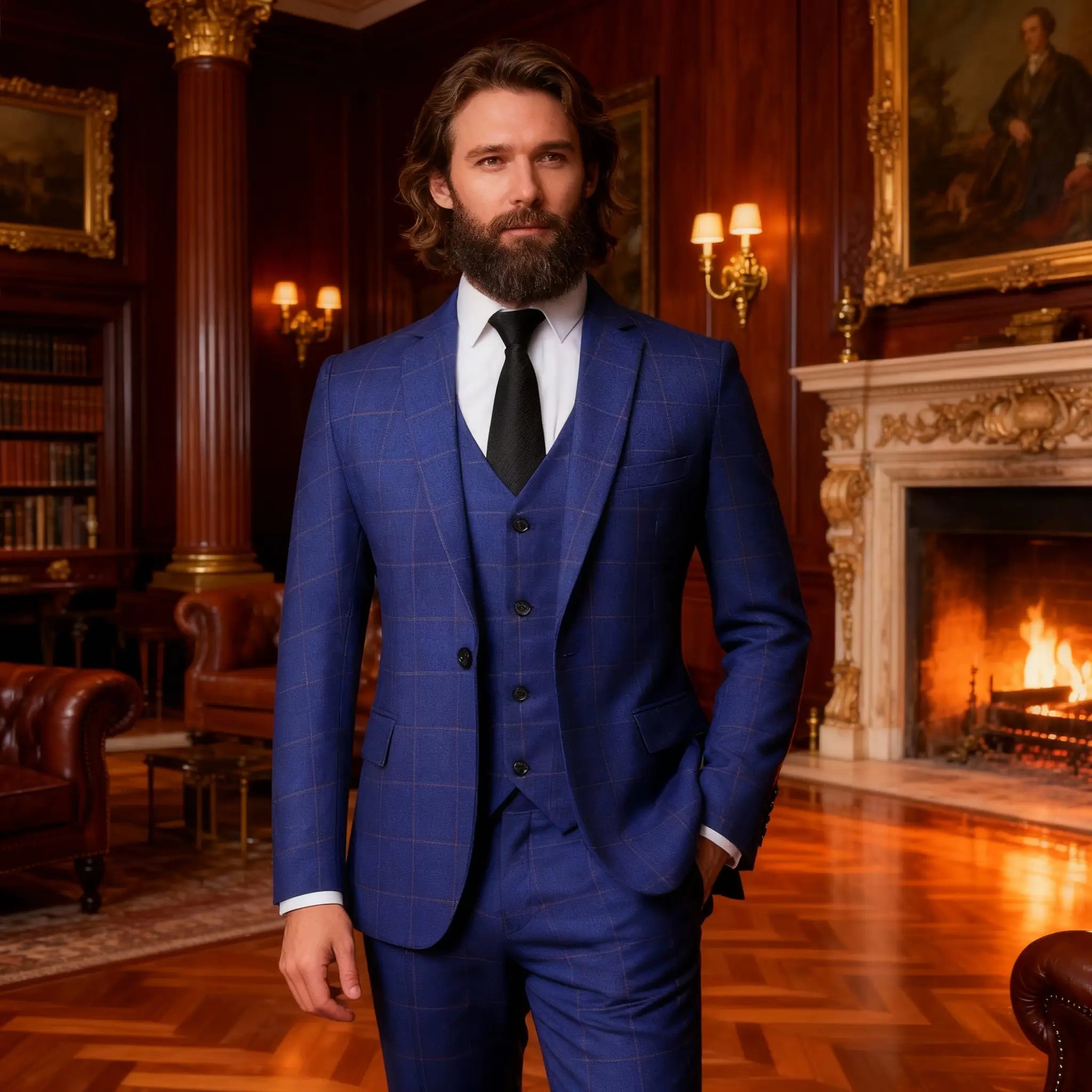 Hudson | 3-delt Peaky Blinders Stil Jakkesæt