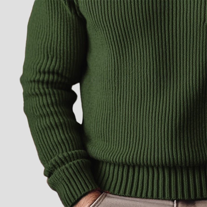 Mason | Tyk Strikket Turtleneck Sweater