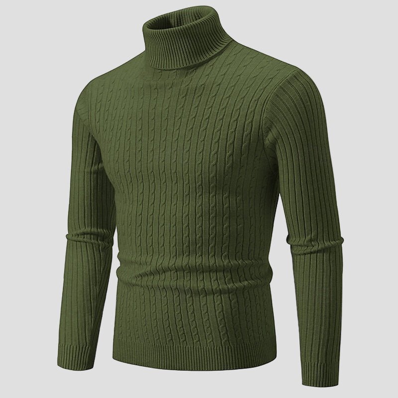 Drake | Strikket Turtleneck Sweater