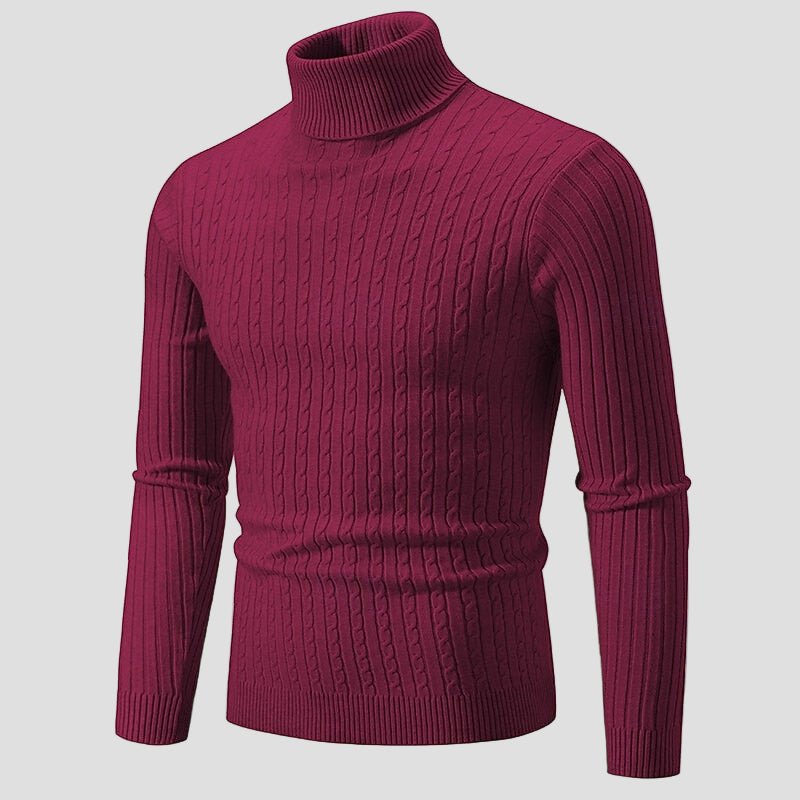 Drake | Strikket Turtleneck Sweater