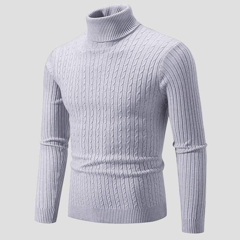 Drake | Strikket Turtleneck Sweater