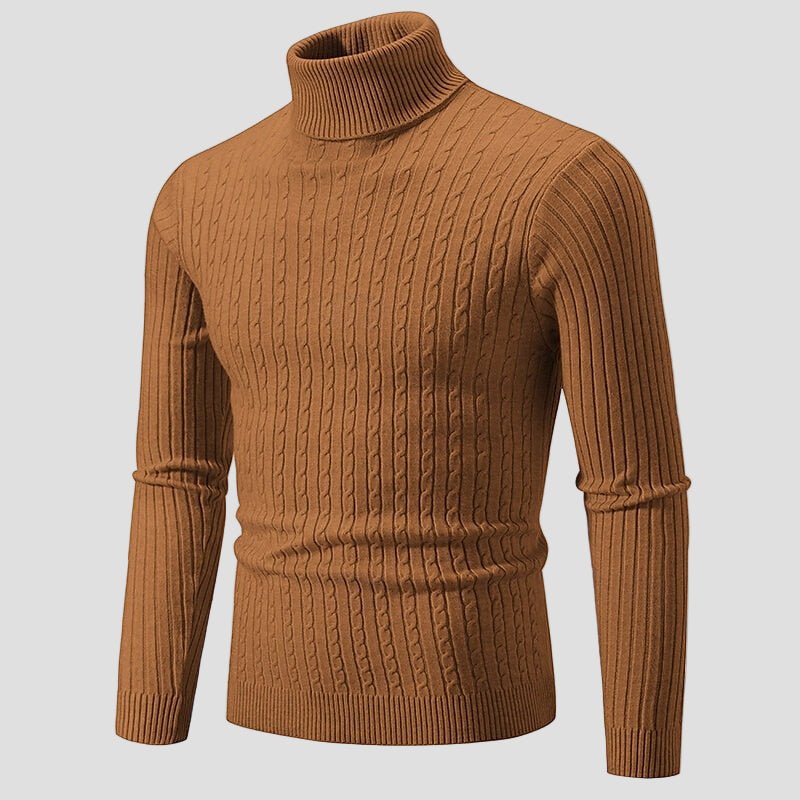 Drake | Strikket Turtleneck Sweater